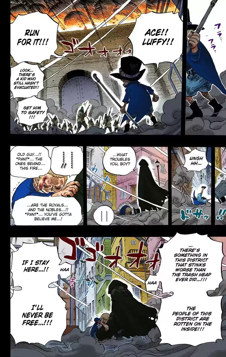 One Piece - Digital Colored Comics Vol.60 Chapter 586: A Fetid Town