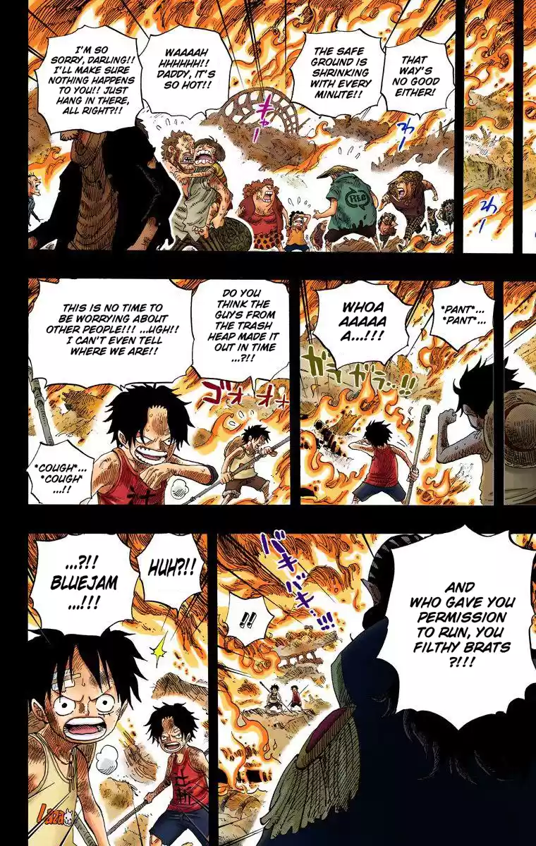 One Piece - Digital Colored Comics Vol.60 Chapter 587: I Will Not Run!