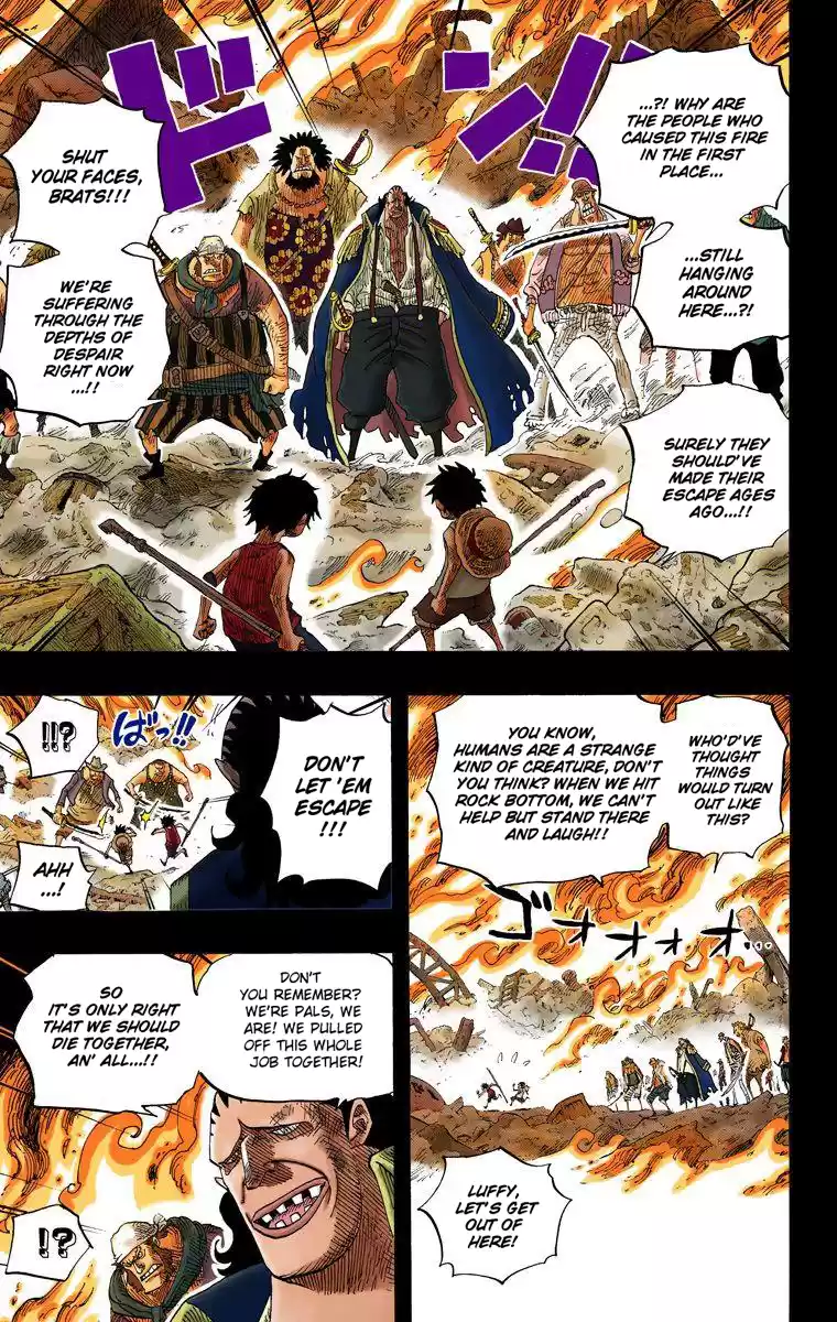 One Piece - Digital Colored Comics Vol.60 Chapter 587: I Will Not Run!