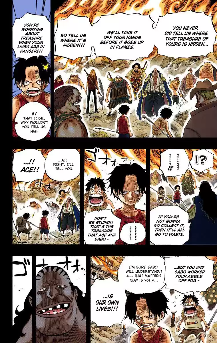 One Piece - Digital Colored Comics Vol.60 Chapter 587: I Will Not Run!