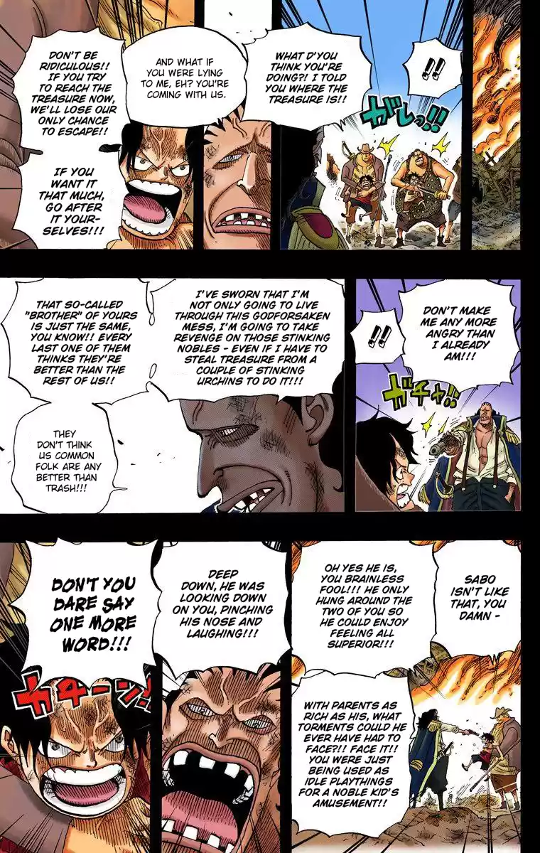 One Piece - Digital Colored Comics Vol.60 Chapter 587: I Will Not Run!