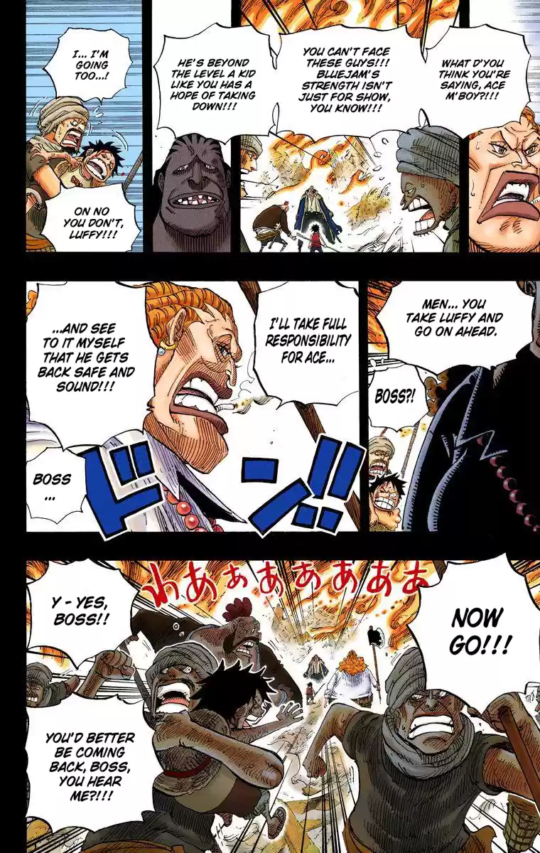One Piece - Digital Colored Comics Vol.60 Chapter 587: I Will Not Run!