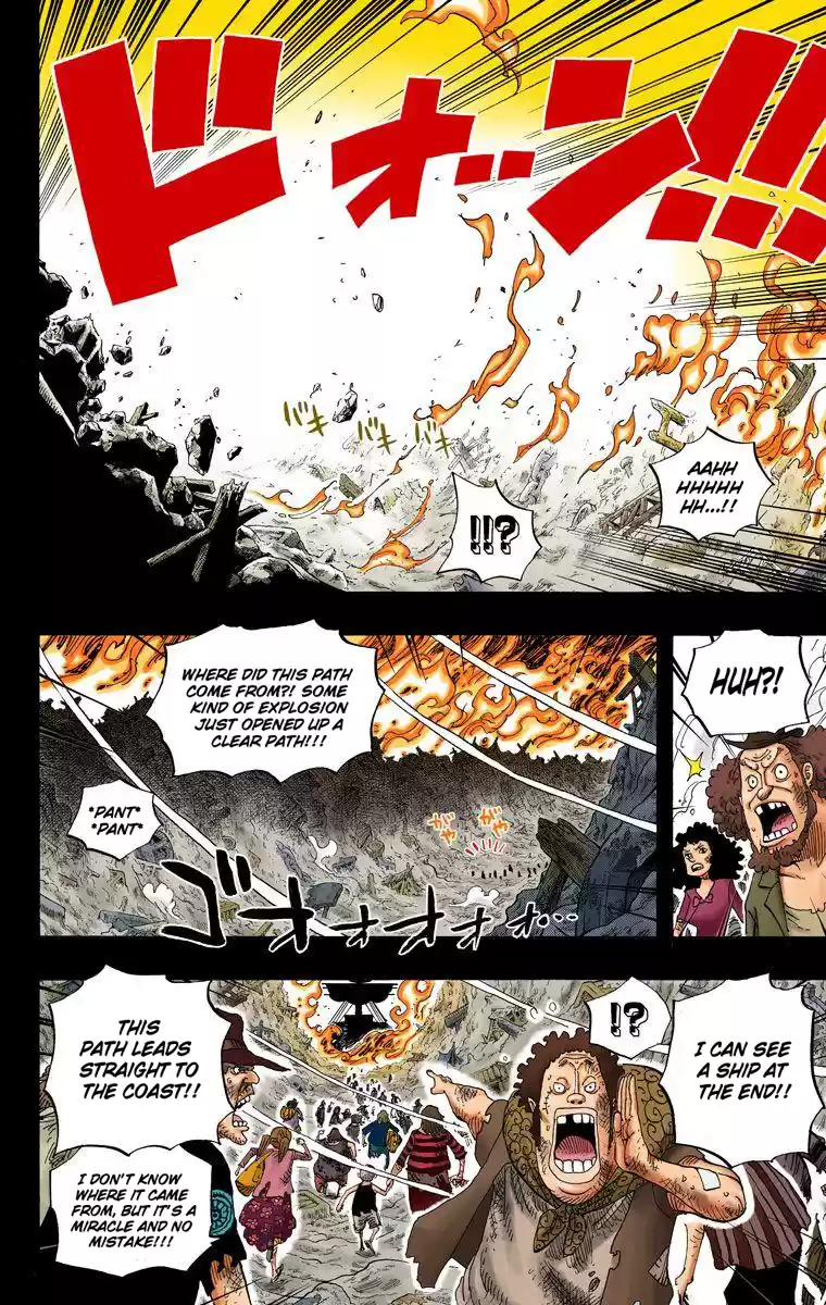 One Piece - Digital Colored Comics Vol.60 Chapter 587: I Will Not Run!