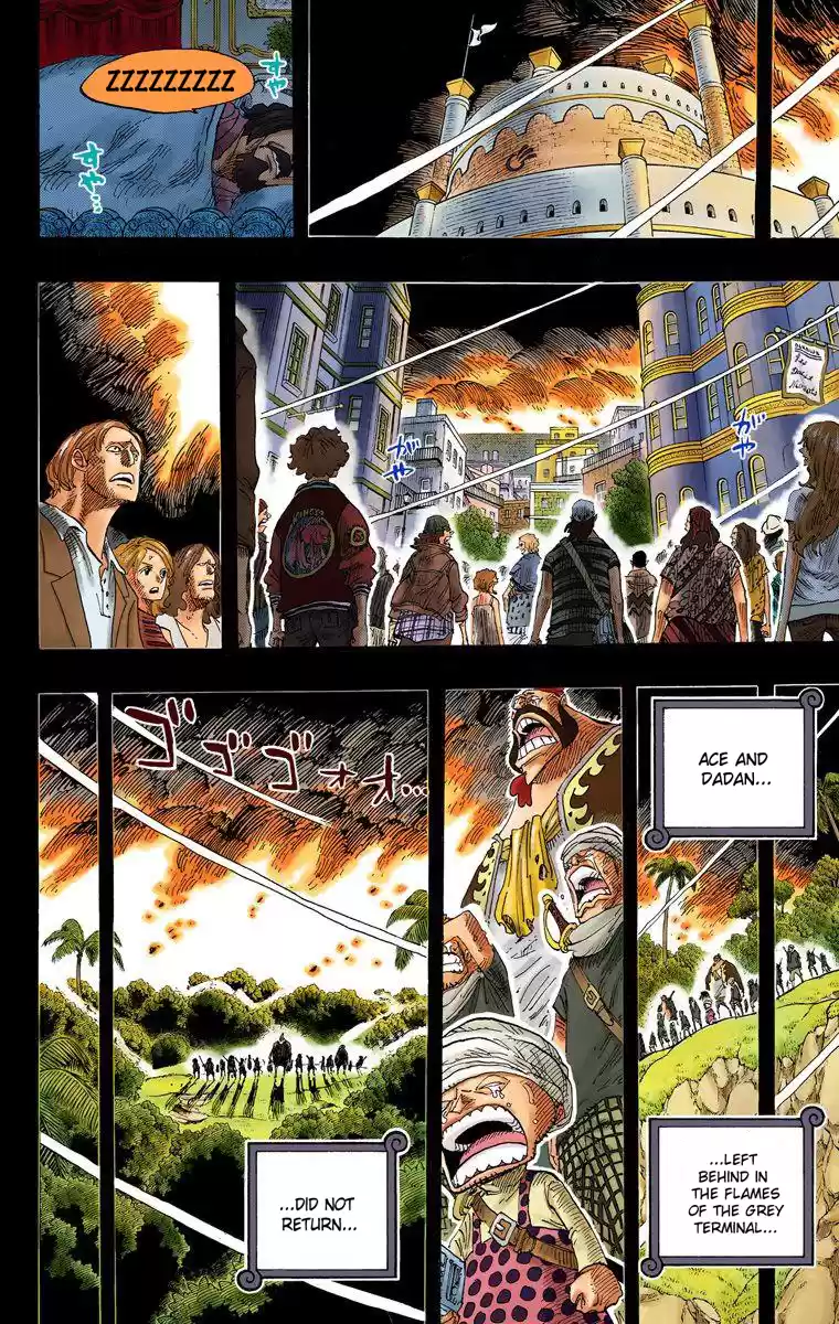 One Piece - Digital Colored Comics Vol.60 Chapter 587: I Will Not Run!