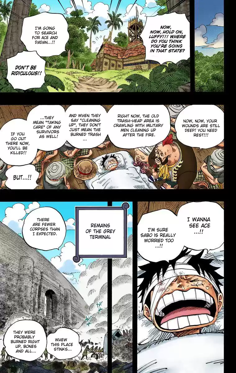 One Piece - Digital Colored Comics Vol.60 Chapter 587: I Will Not Run!