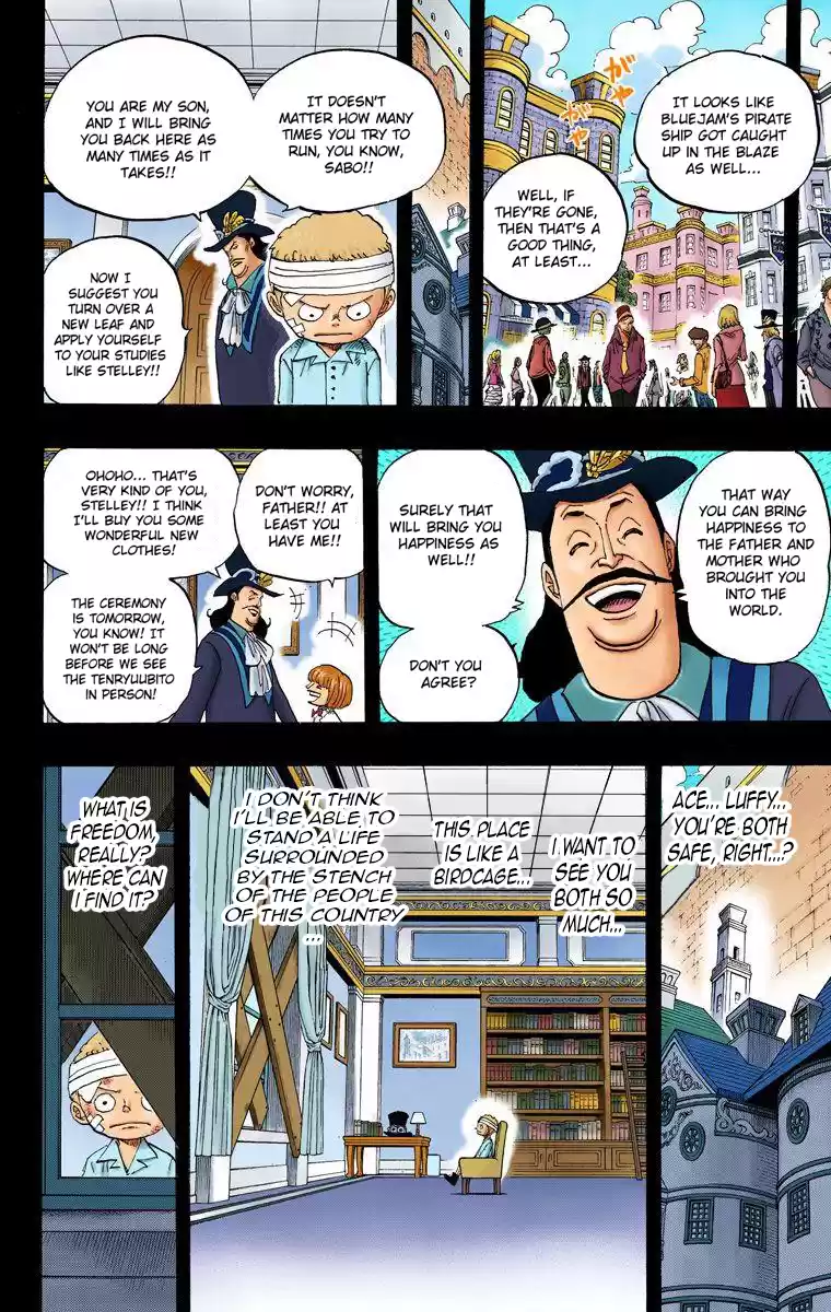 One Piece - Digital Colored Comics Vol.60 Chapter 587: I Will Not Run!