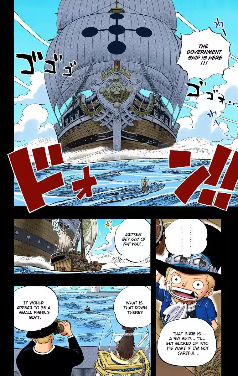 One Piece - Digital Colored Comics Vol.60 Chapter 588: Sabo's Ocean