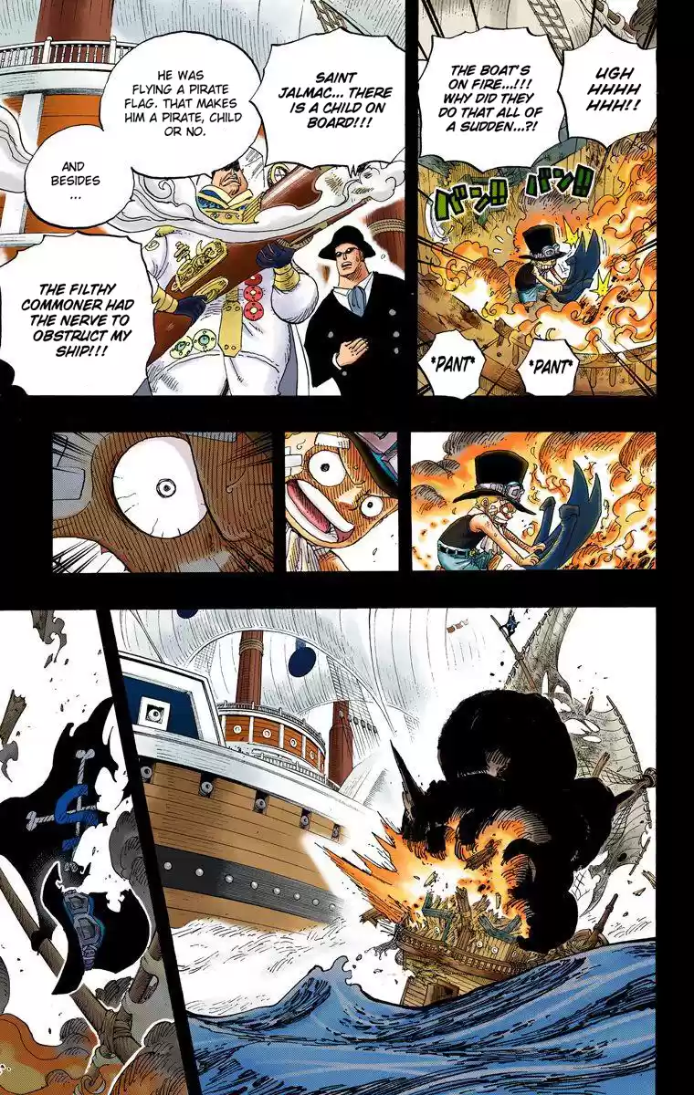 One Piece - Digital Colored Comics Vol.60 Chapter 588: Sabo's Ocean