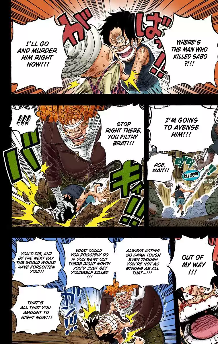 One Piece - Digital Colored Comics Vol.60 Chapter 588: Sabo's Ocean
