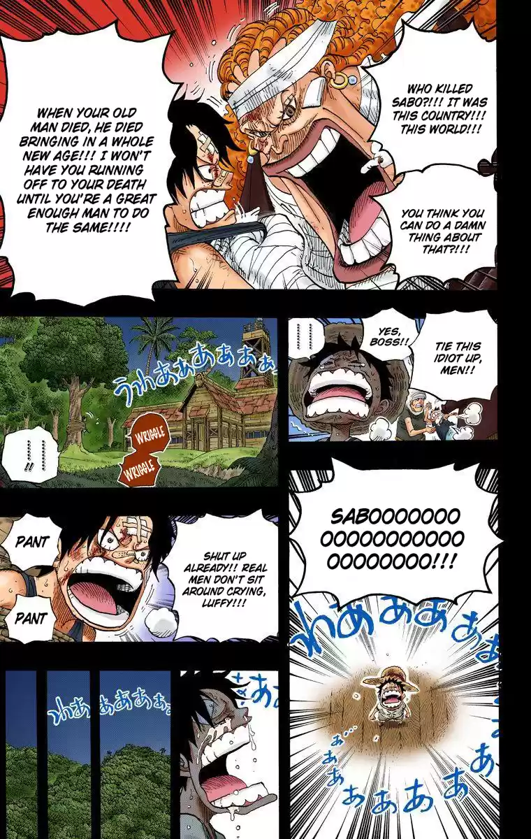 One Piece - Digital Colored Comics Vol.60 Chapter 588: Sabo's Ocean