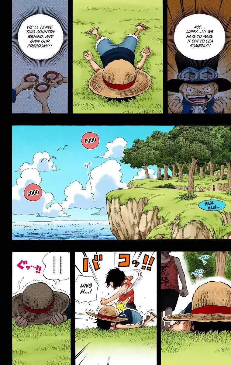 One Piece - Digital Colored Comics Vol.60 Chapter 589: Efforts Toward Glory