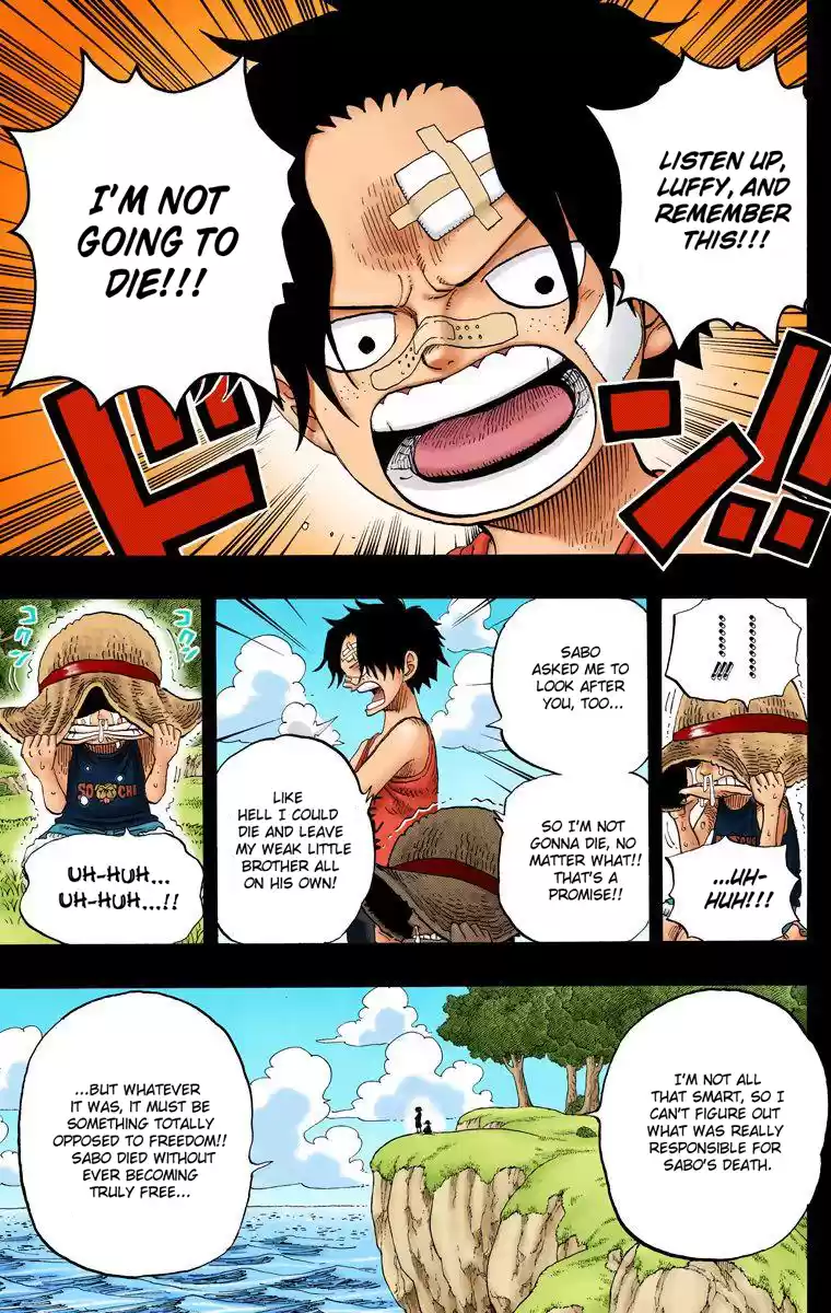One Piece - Digital Colored Comics Vol.60 Chapter 589: Efforts Toward Glory