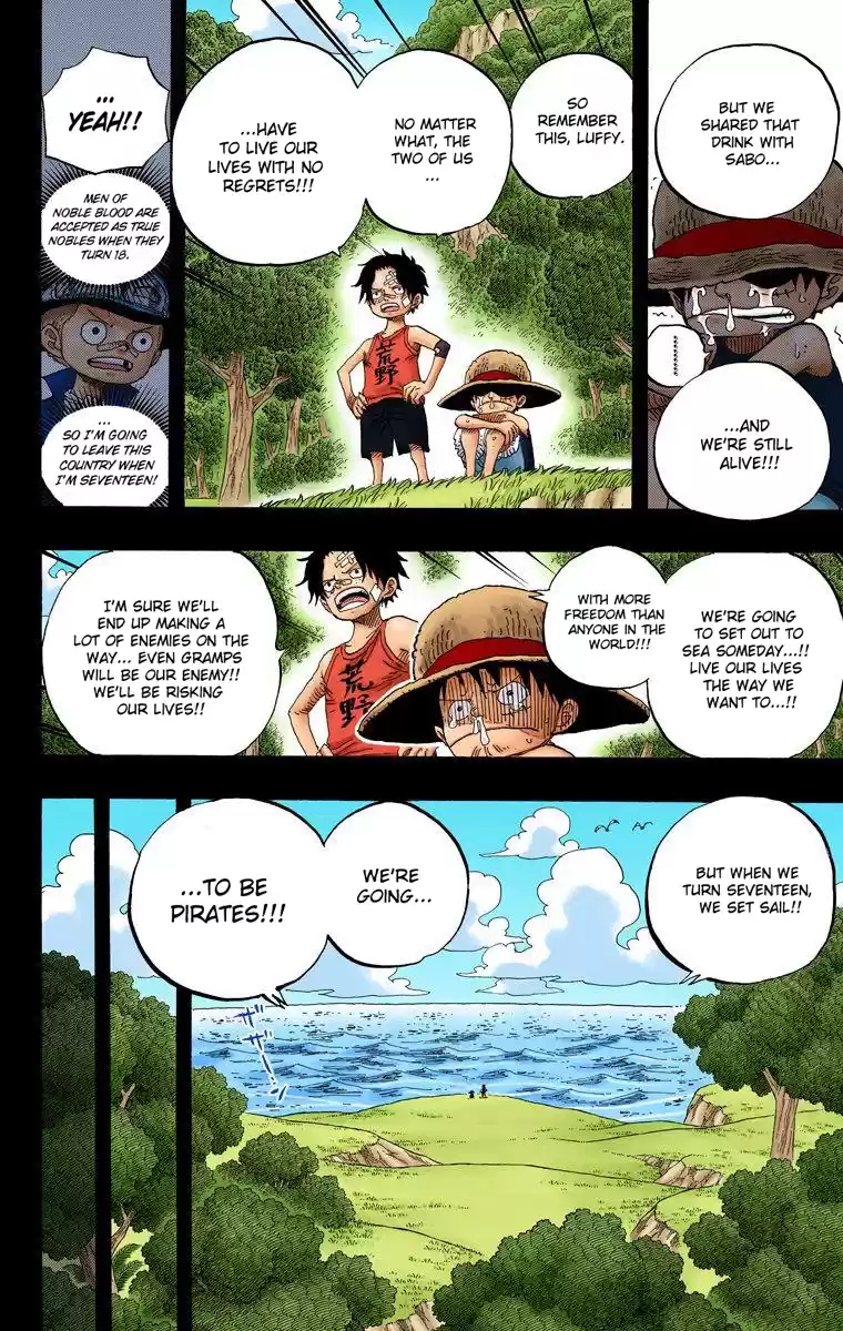One Piece - Digital Colored Comics Vol.60 Chapter 589: Efforts Toward Glory