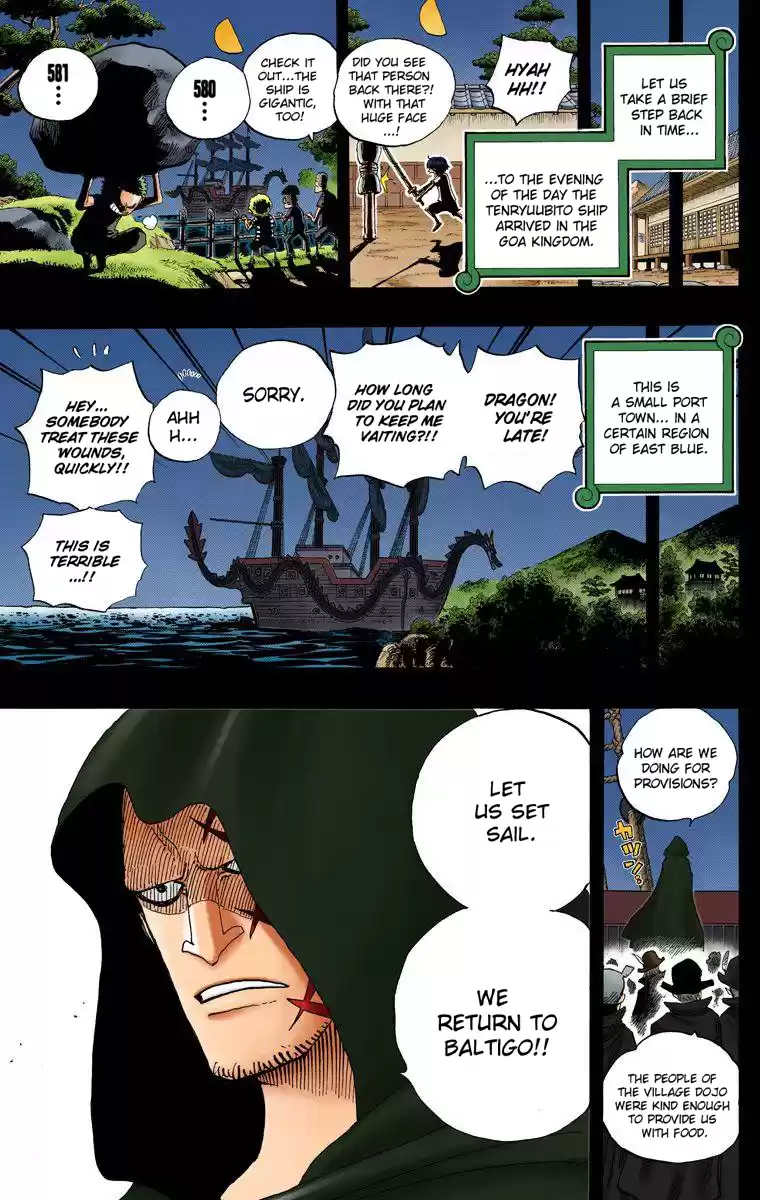 One Piece - Digital Colored Comics Vol.60 Chapter 589: Efforts Toward Glory