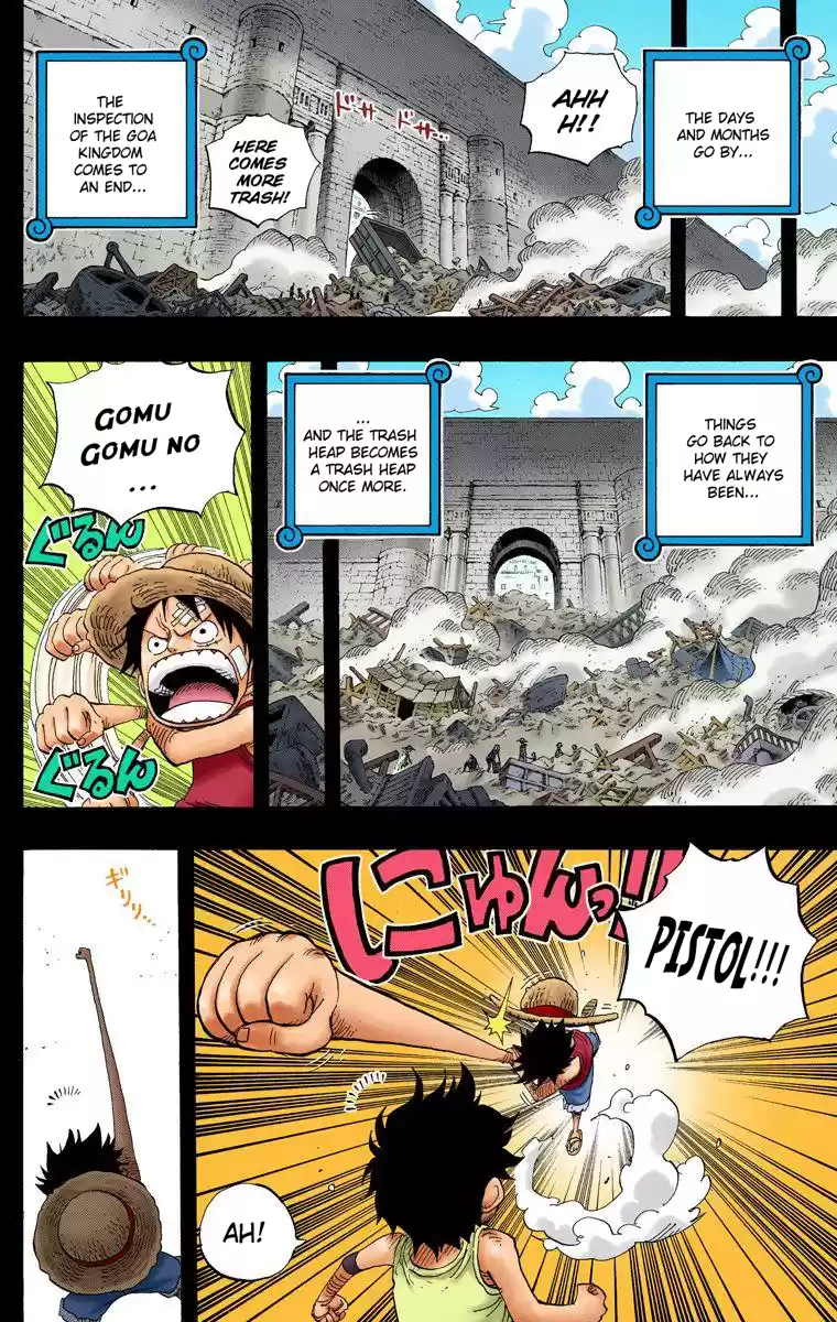 One Piece - Digital Colored Comics Vol.60 Chapter 589: Efforts Toward Glory