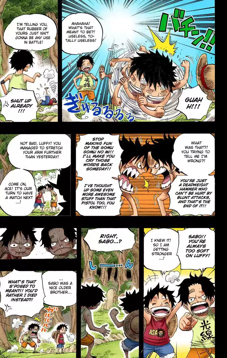 One Piece - Digital Colored Comics Vol.60 Chapter 589: Efforts Toward Glory