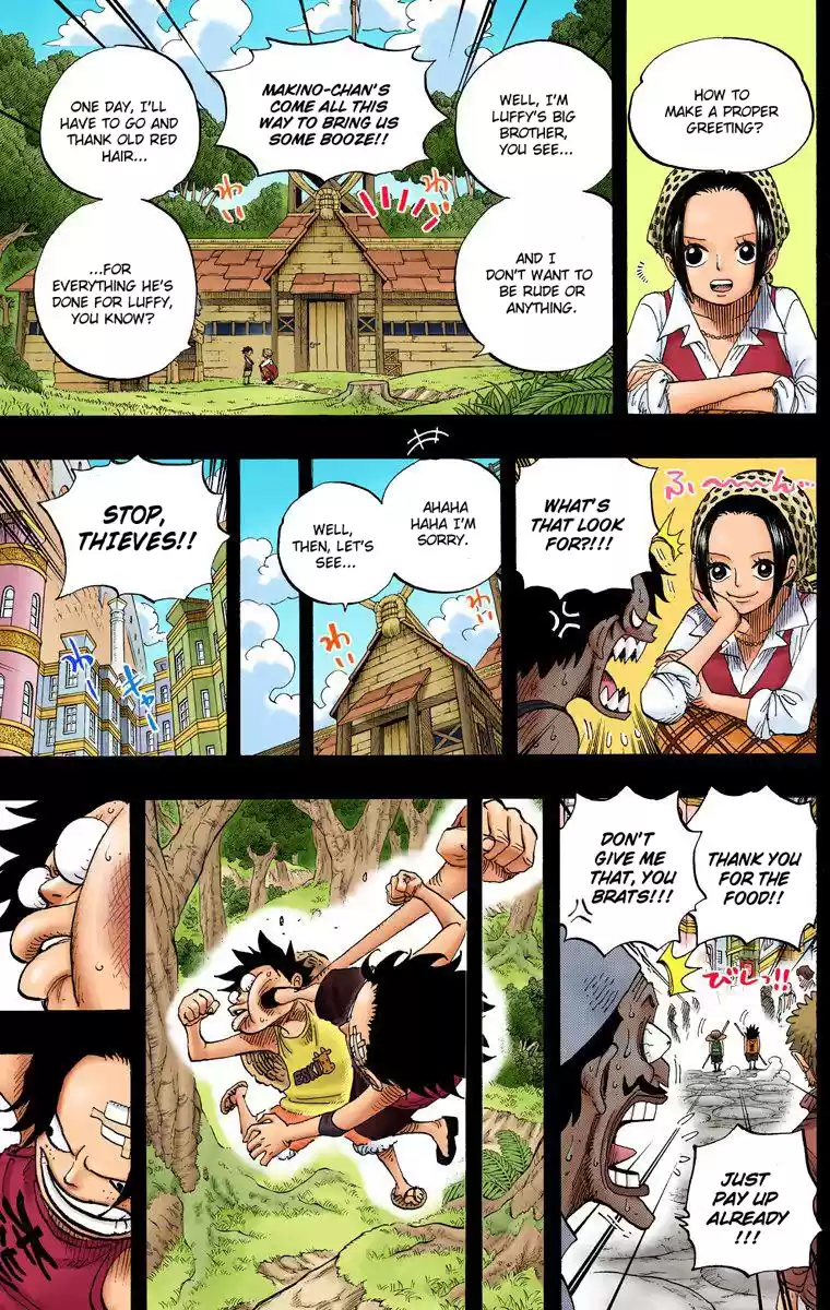 One Piece - Digital Colored Comics Vol.60 Chapter 589: Efforts Toward Glory