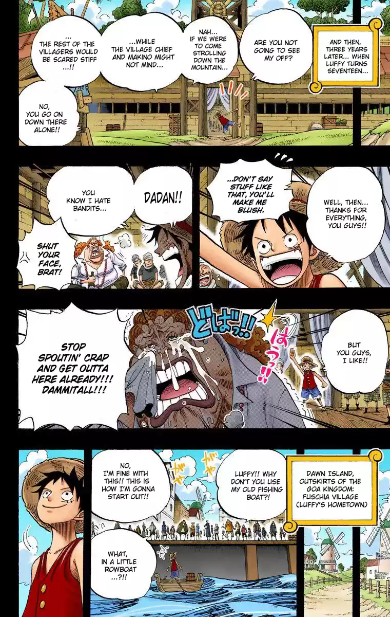 One Piece - Digital Colored Comics Vol.60 Chapter 589: Efforts Toward Glory