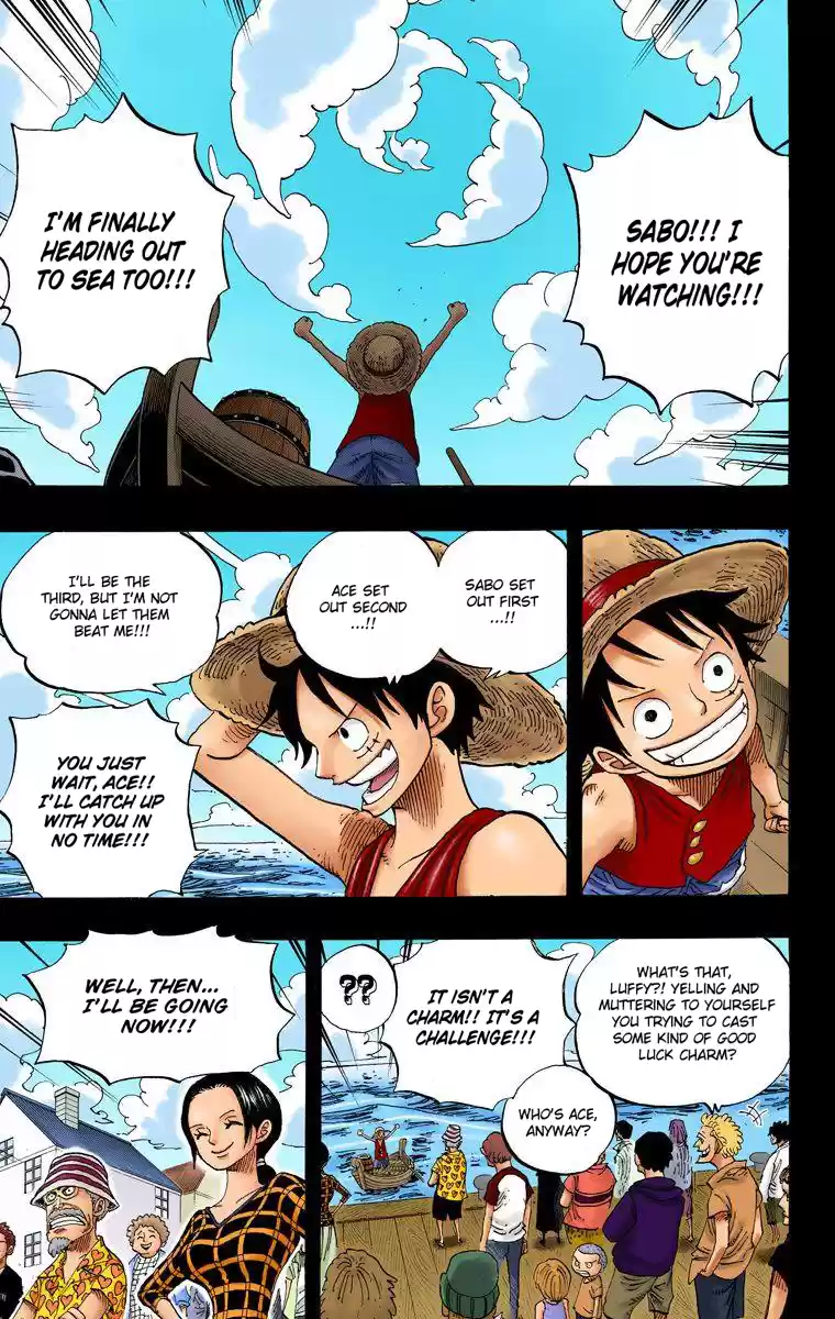 One Piece - Digital Colored Comics Vol.60 Chapter 589: Efforts Toward Glory