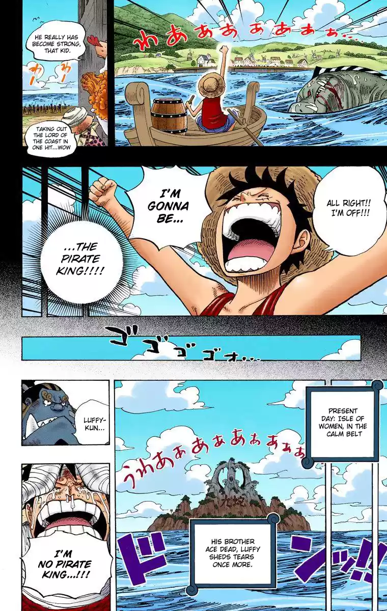 One Piece - Digital Colored Comics Vol.60 Chapter 589: Efforts Toward Glory