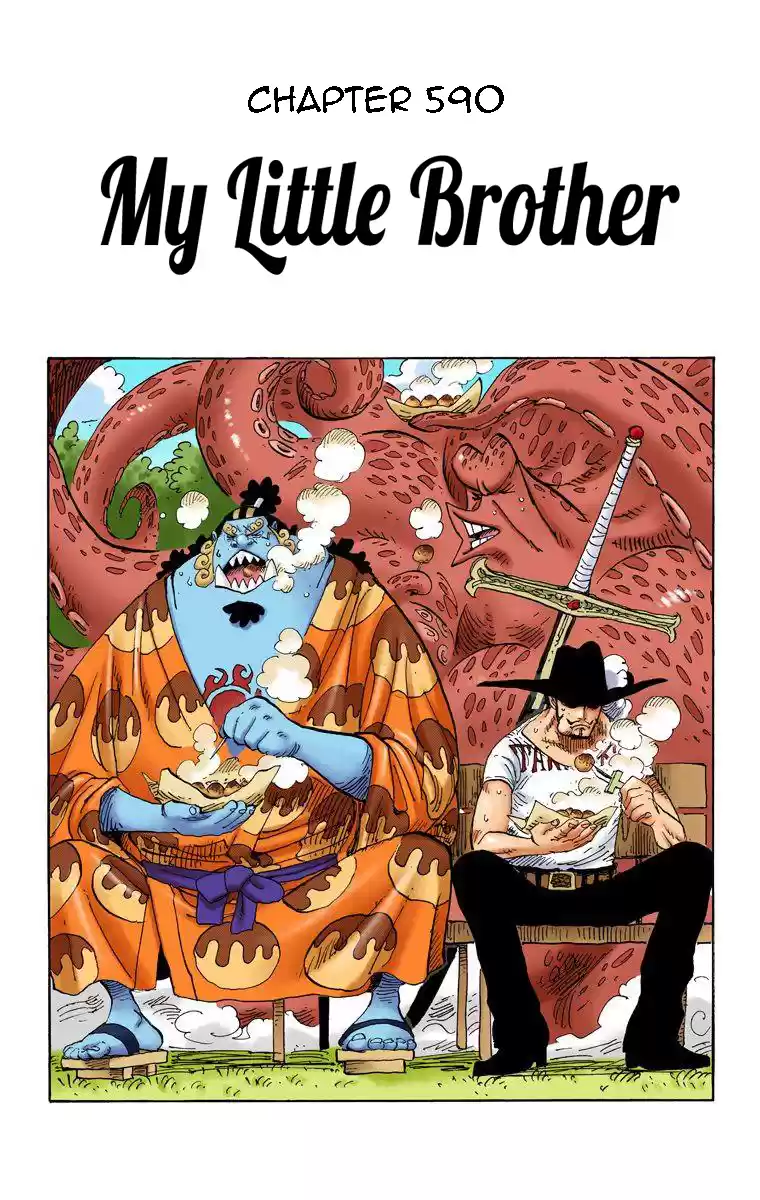 One Piece - Digital Colored Comics Vol.60 Chapter 590: My Little Brother