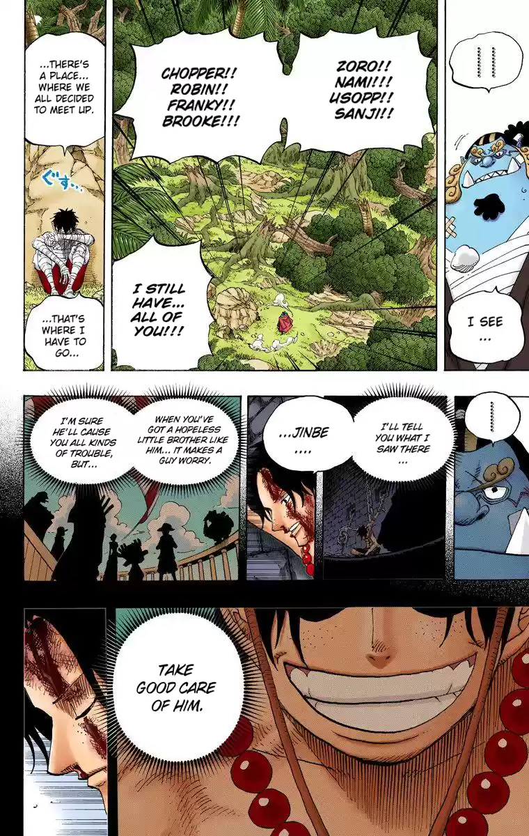 One Piece - Digital Colored Comics Vol.60 Chapter 590: My Little Brother