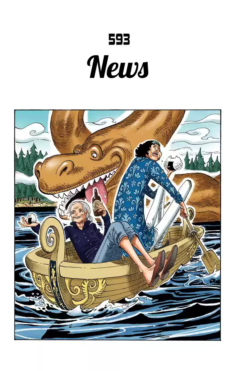 One Piece - Digital Colored Comics Vol.60 Chapter 593: News
