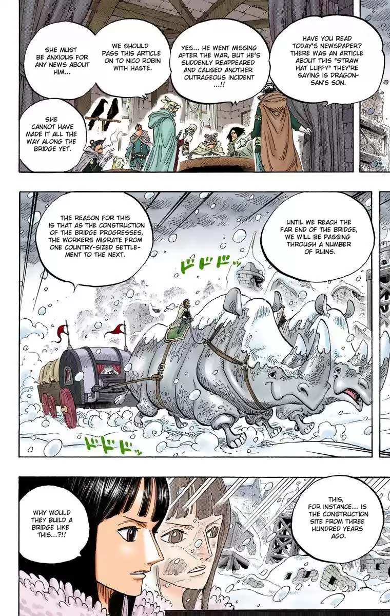 One Piece - Digital Colored Comics Vol.60 Chapter 593: News