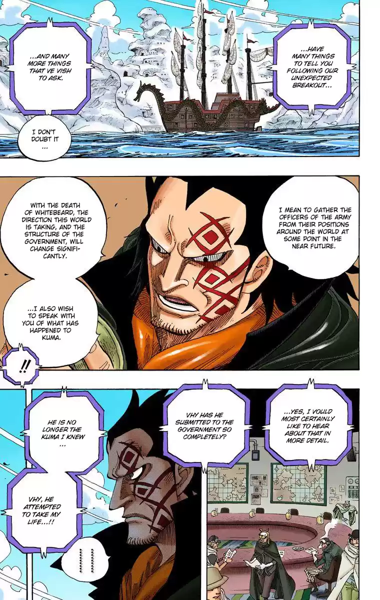 One Piece - Digital Colored Comics Vol.60 Chapter 593: News