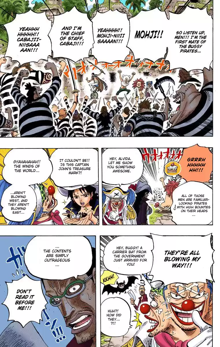 One Piece - Digital Colored Comics Vol.60 Chapter 593: News
