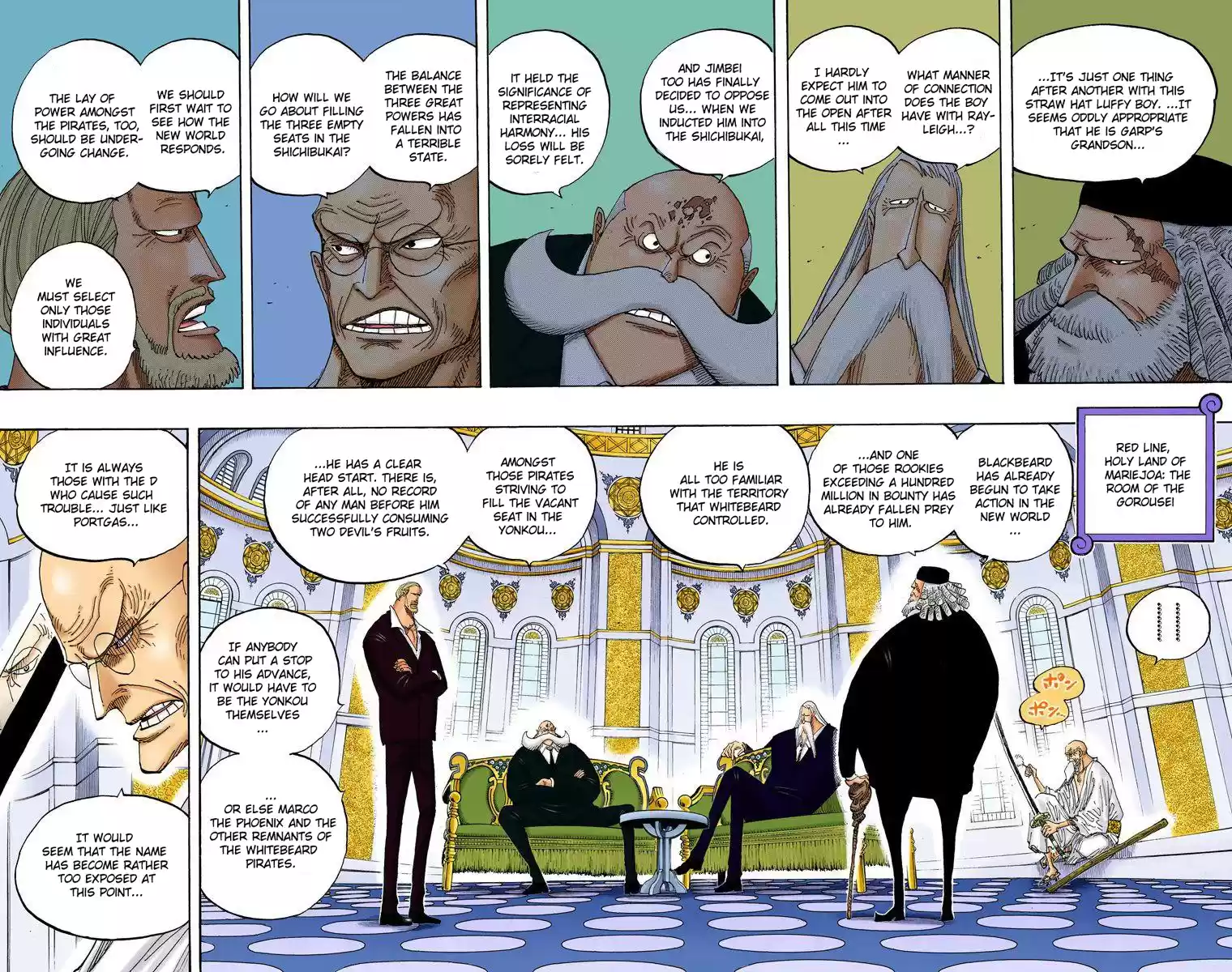 One Piece - Digital Colored Comics Vol.60 Chapter 594: Message