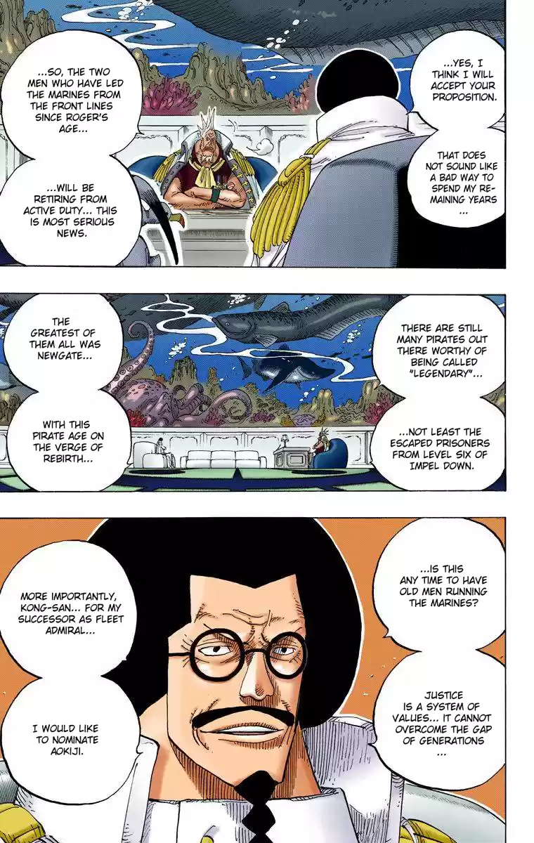 One Piece - Digital Colored Comics Vol.60 Chapter 594: Message