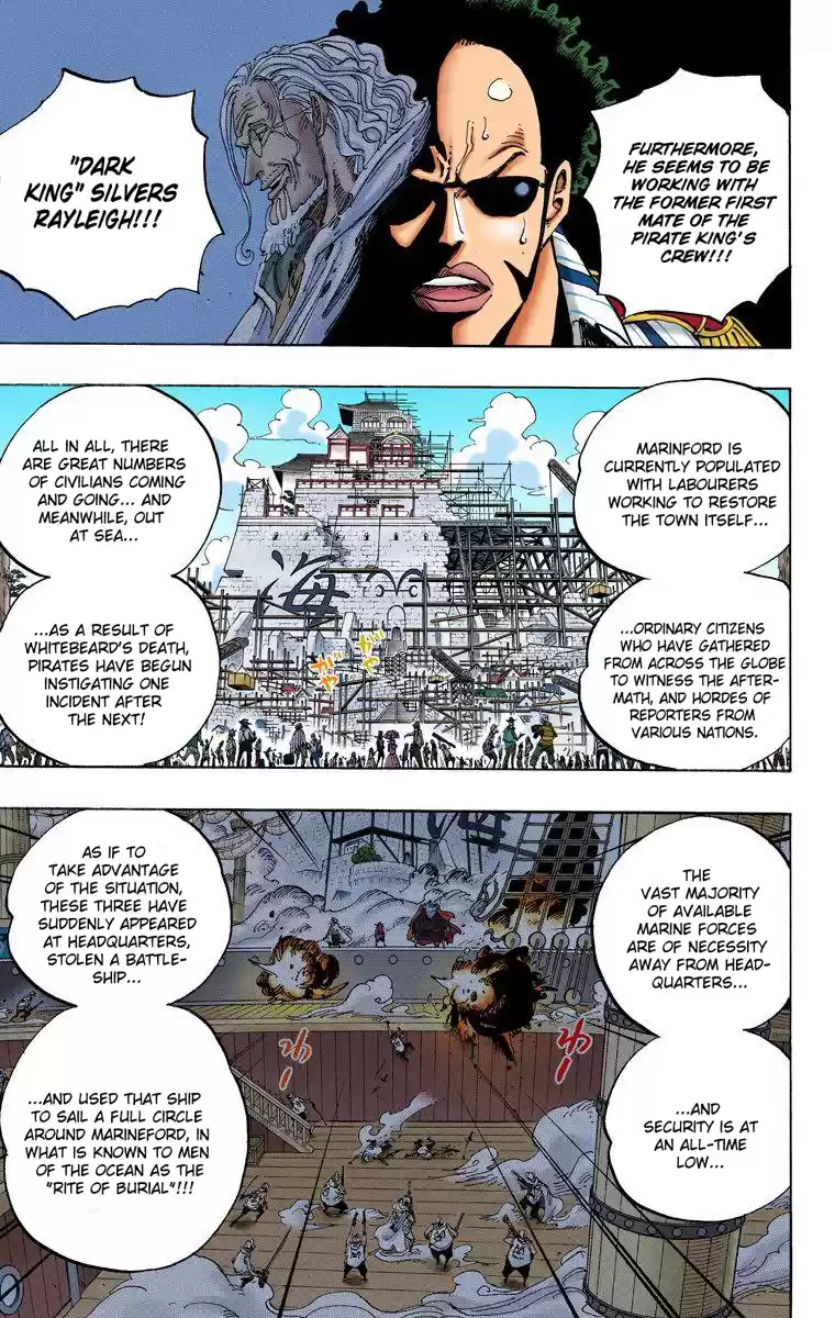 One Piece - Digital Colored Comics Vol.60 Chapter 594: Message