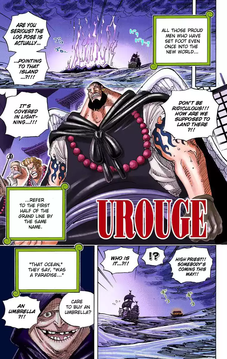 One Piece - Digital Colored Comics Vol.60 Chapter 594: Message