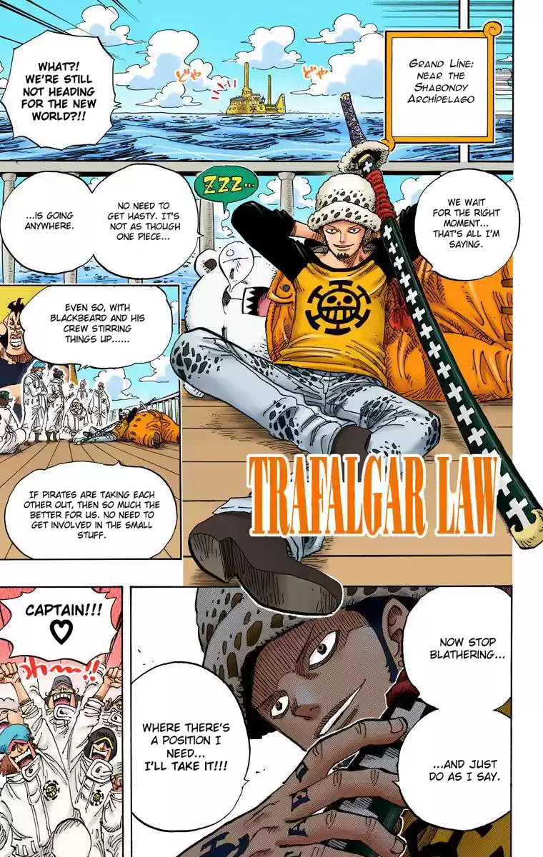 One Piece - Digital Colored Comics Vol.61 Chapter 595: Vows