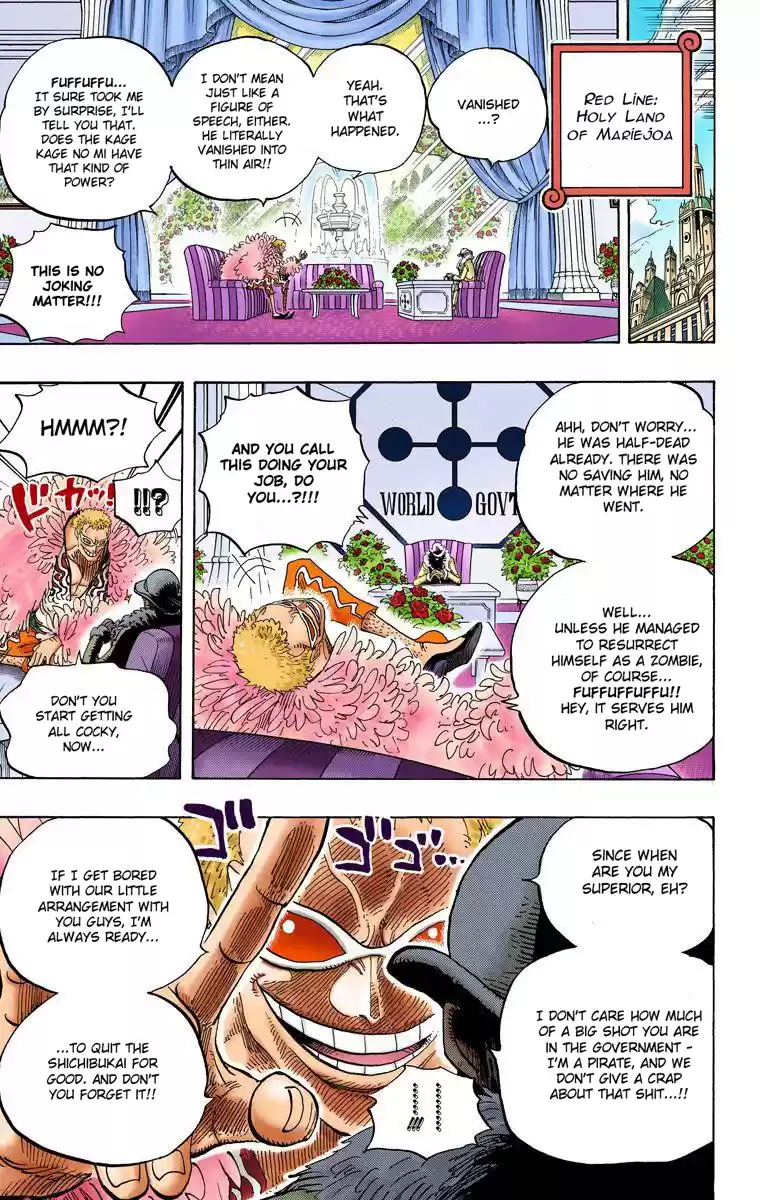 One Piece - Digital Colored Comics Vol.61 Chapter 595: Vows