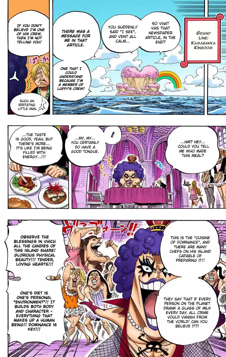 One Piece - Digital Colored Comics Vol.61 Chapter 595: Vows