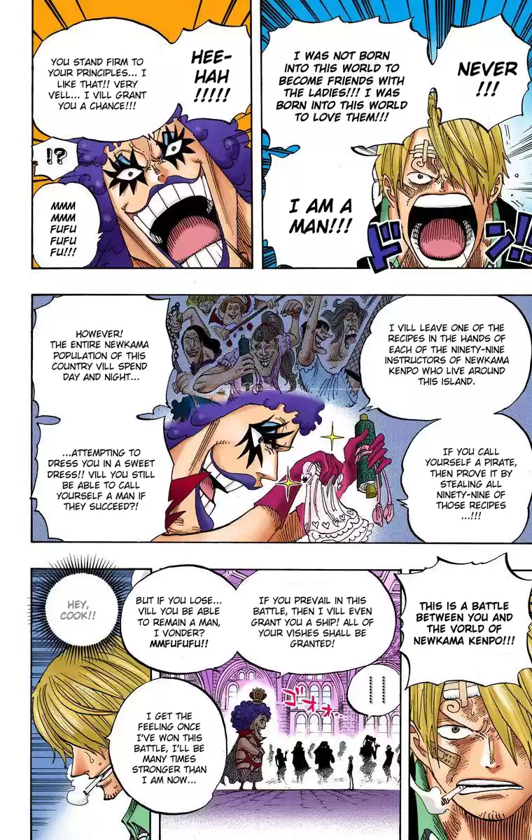 One Piece - Digital Colored Comics Vol.61 Chapter 595: Vows