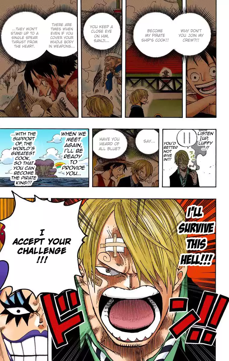 One Piece - Digital Colored Comics Vol.61 Chapter 595: Vows