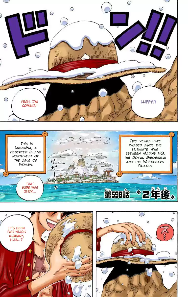 One Piece - Digital Colored Comics Vol.61 Chapter 598