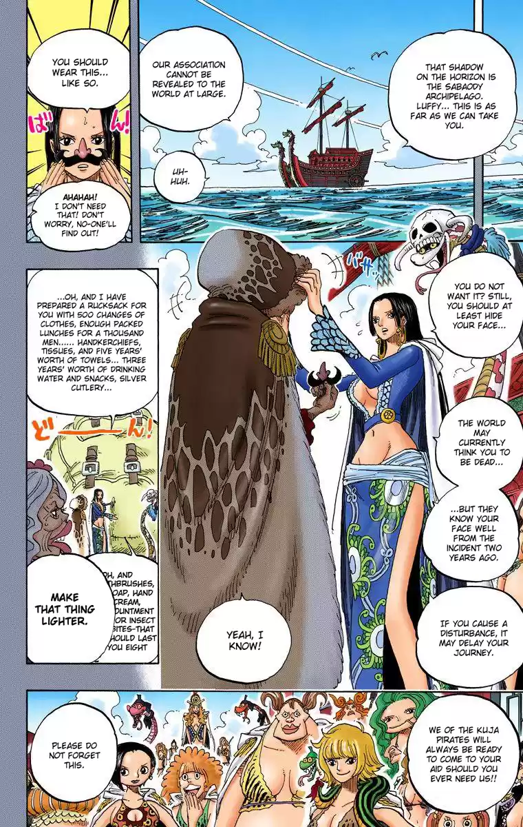 One Piece - Digital Colored Comics Vol.61 Chapter 599: The Nine Pirates