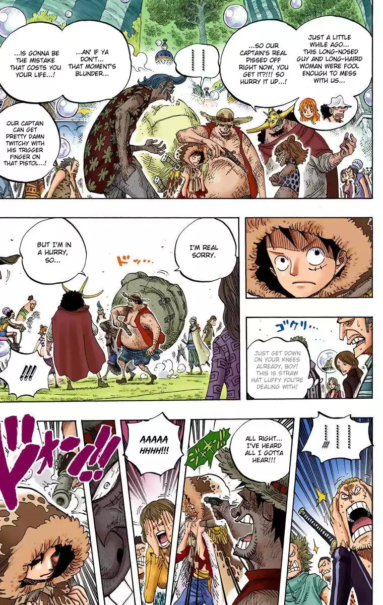 One Piece - Digital Colored Comics Vol.61 Chapter 599: The Nine Pirates