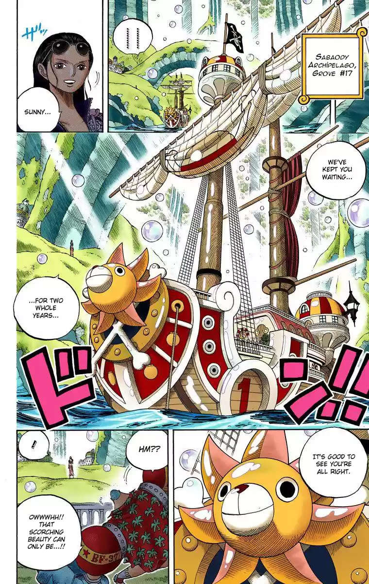 One Piece - Digital Colored Comics Vol.61 Chapter 599: The Nine Pirates