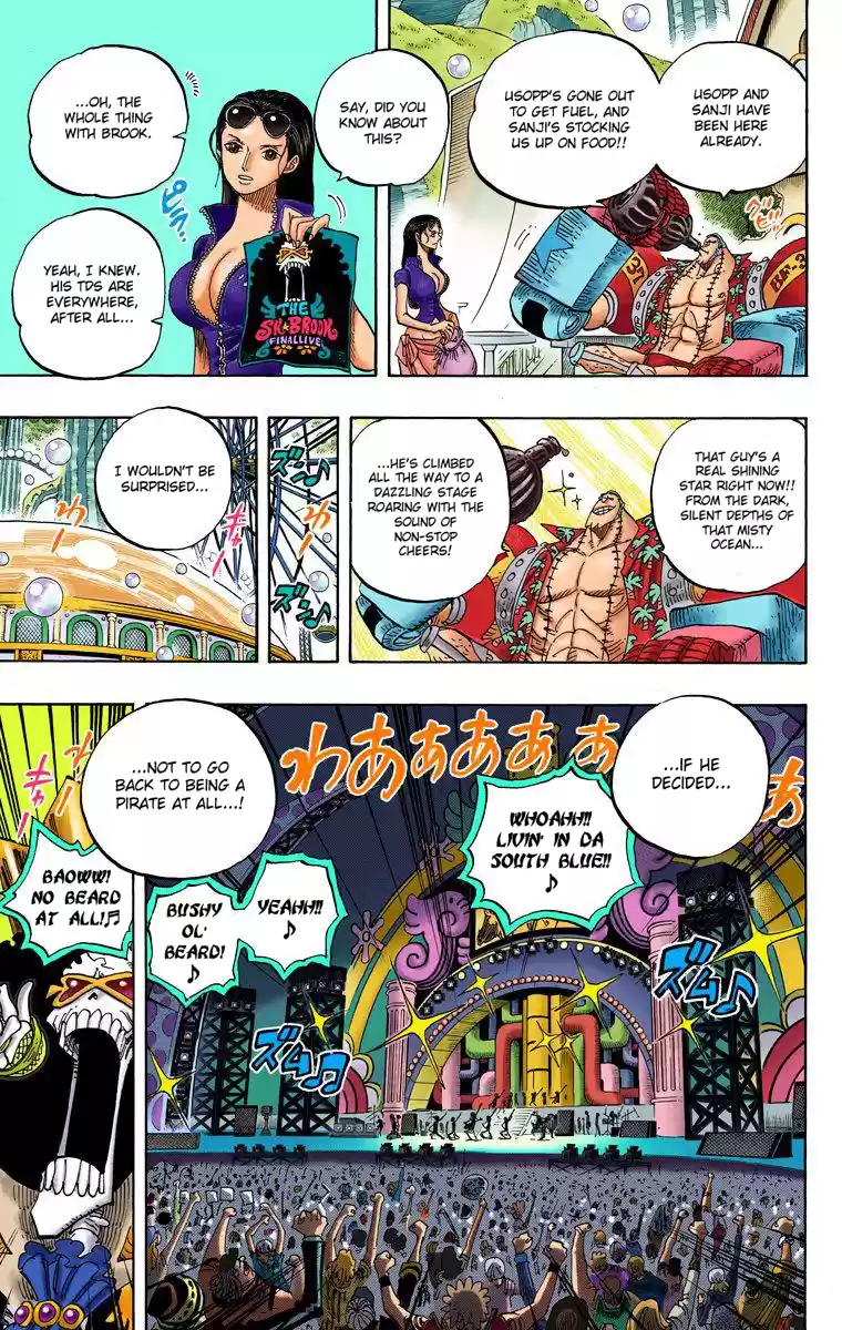 One Piece - Digital Colored Comics Vol.61 Chapter 599: The Nine Pirates