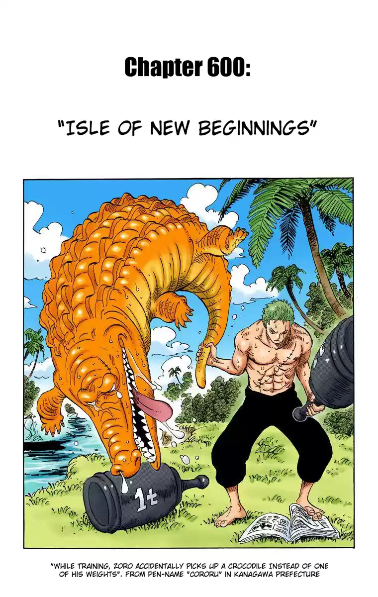 One Piece - Digital Colored Comics Vol.61 Chapter 600: Isle Of New Beginnings