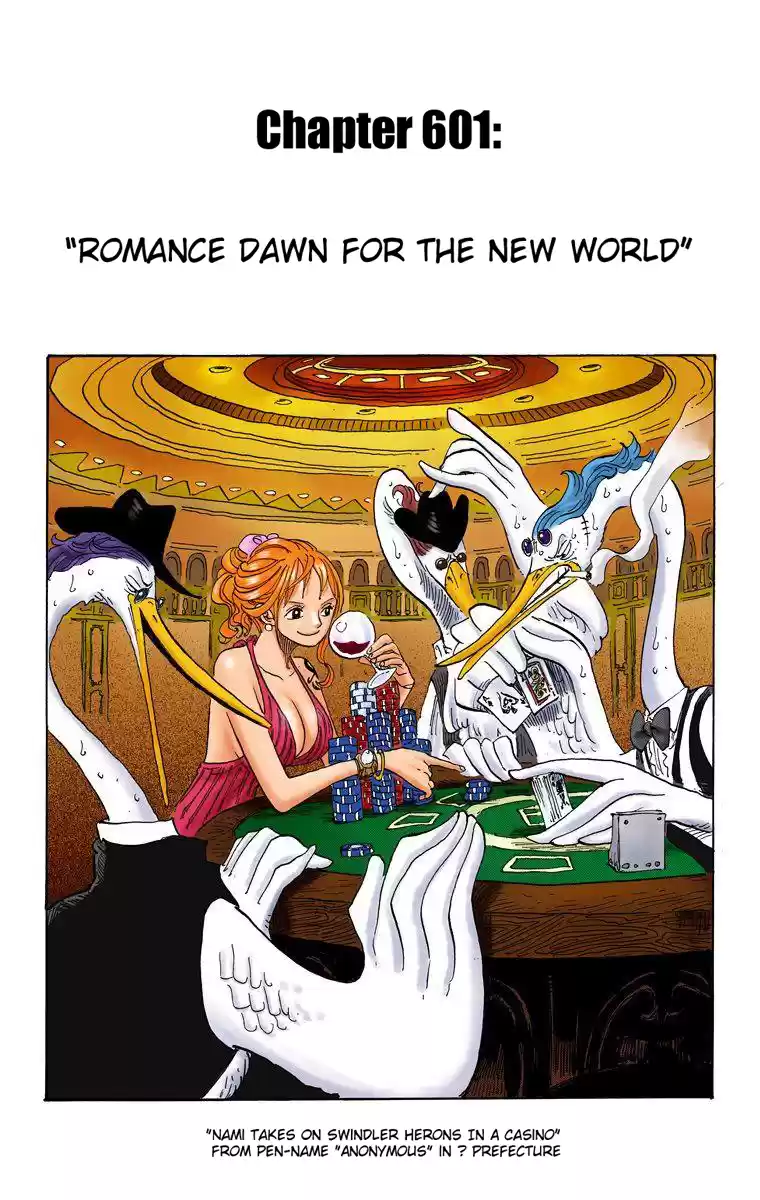 One Piece - Digital Colored Comics Vol.61 Chapter 601: Romance Dawn For The New World