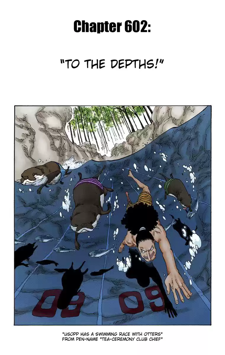 One Piece - Digital Colored Comics Vol.61 Chapter 602: To The Depths!