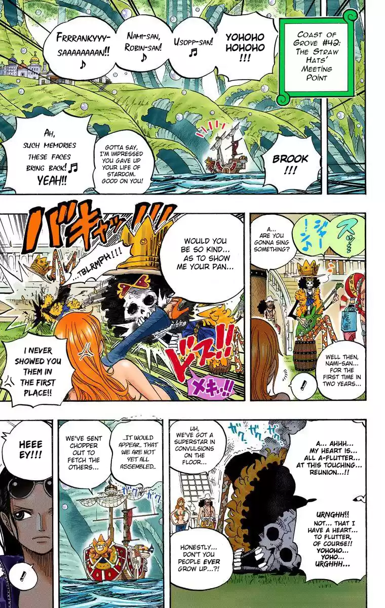 One Piece - Digital Colored Comics Vol.61 Chapter 602: To The Depths!