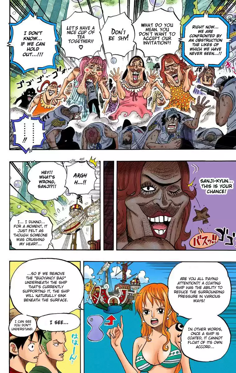 One Piece - Digital Colored Comics Vol.61 Chapter 602: To The Depths!