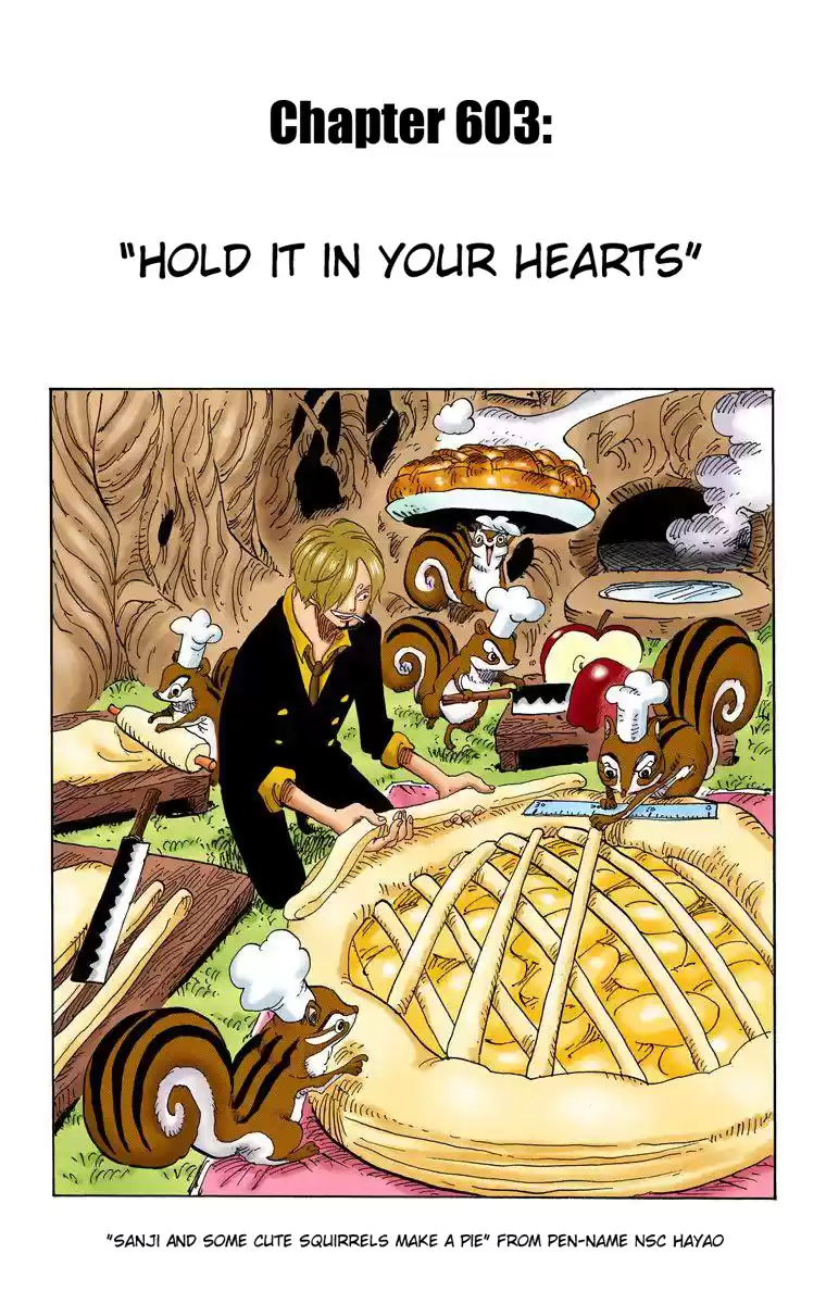 One Piece - Digital Colored Comics Vol.61 Chapter 603: Hold It In Your Hearts